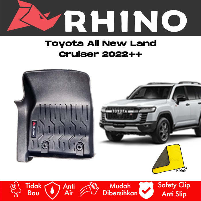 Rhino 3D karpet mobil Toyota All New Land Cruiser