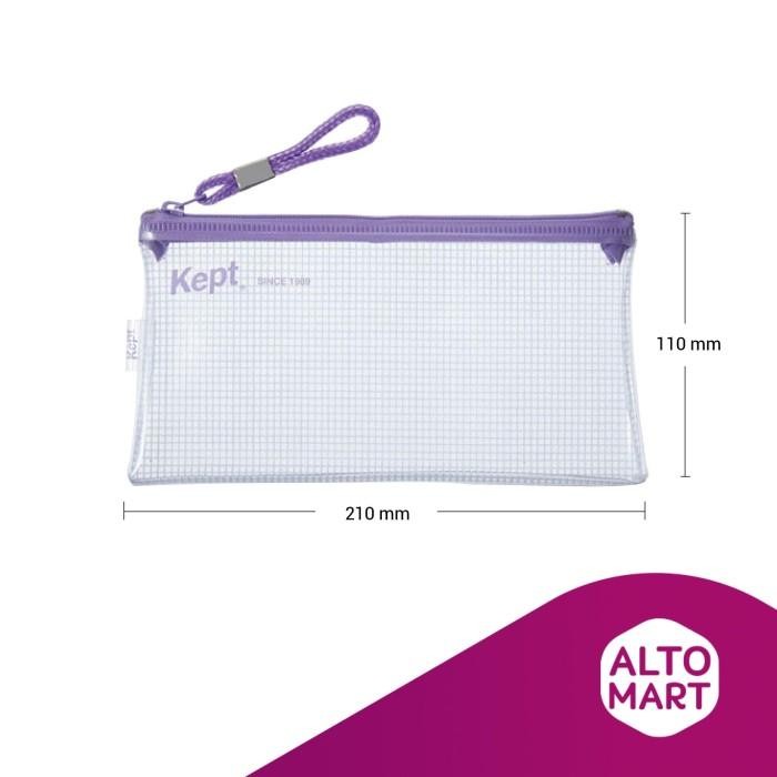 

Raymay Kept Clear Pen Case Pouch Bening Make Up Kosmetik Tempat Pensil