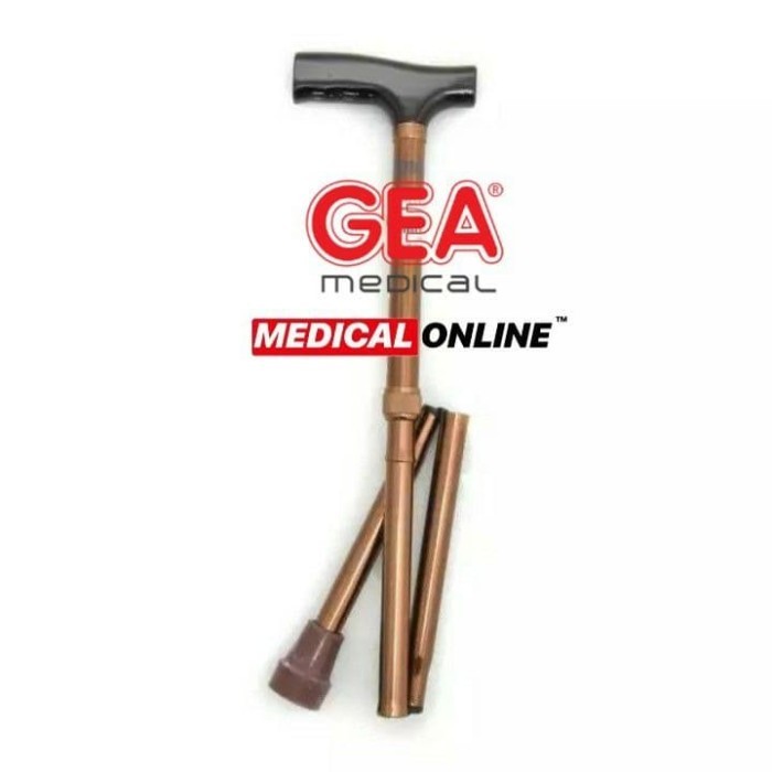 TONGKAT KAKI LIPAT / ALAT BANTU JALAN TONGKAT LIPAT GEA MEDICAL ONLINE