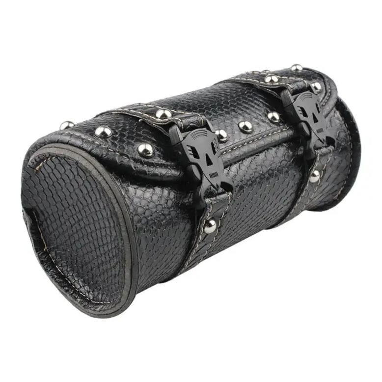 motorcycle tool bag motorcycle tool storage bag pu leather motorcycle storage bag for side frames ch