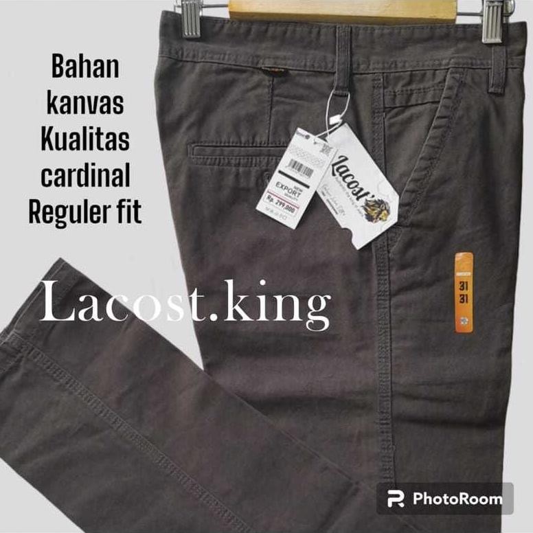 Celana Bahan Pria Celana Kantor Celana Formal Panjang Zilacost Cardinal Reguler Jumbo 27 45 Bahan Te
