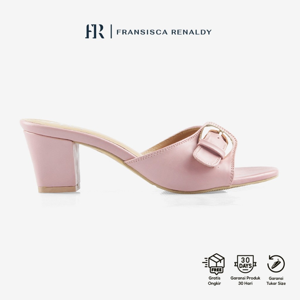 Fransisca Renaldy Sandal Heels Pesta Wanita Size 37-41 Sandals Anti Slip L.Sharon 01