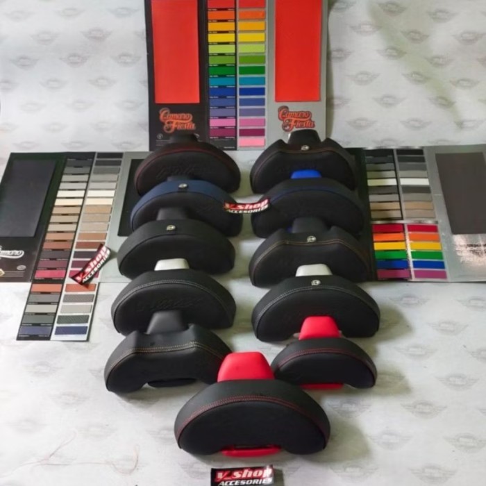 Sarung Cover Kulit Jok Nmax Old New Nmax Variasi Original Mbatech DISKON