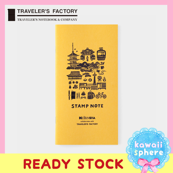 

Travelers Notebook x Keibunsha Refill Stamp Note Regular Size Insert