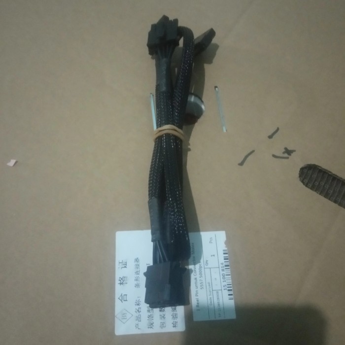 kabel modular psu evga 6 pin to molex TERBAIK