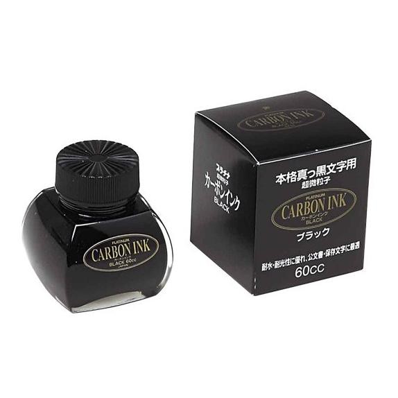 

TERLARIS - PLATINUM Fountain Pen Ink Black Carbon Waterproof/Tinta Fountain Pen