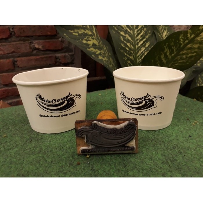 

Jual Stempel Sablon Paper bowl Sablon Stempel Mangkuk Kertas RiceBox