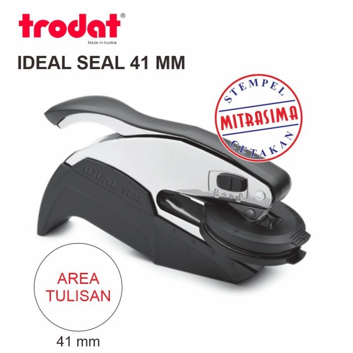 

Trodat Ideal Seal 41 mm ( Stempel Timbul / emboss )