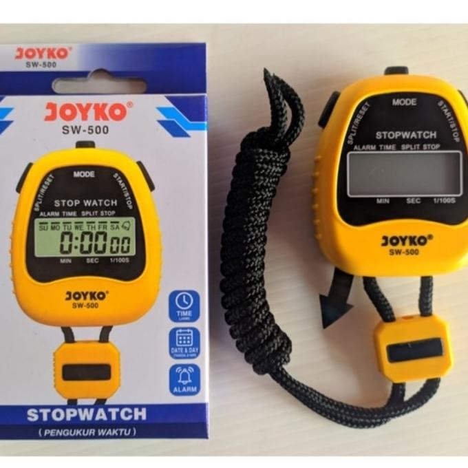 

TERSEDIA STOPWATCH JOYKO SW-500 ORIGINAL - ALAT PENCATAT UKUR WAKTU SW500