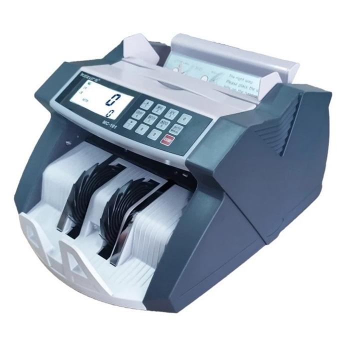 

TERSEDIA MESIN HITUNG UANG KOZURE MC101 - BILL MONEY COUNTER DETECTOR MC-101