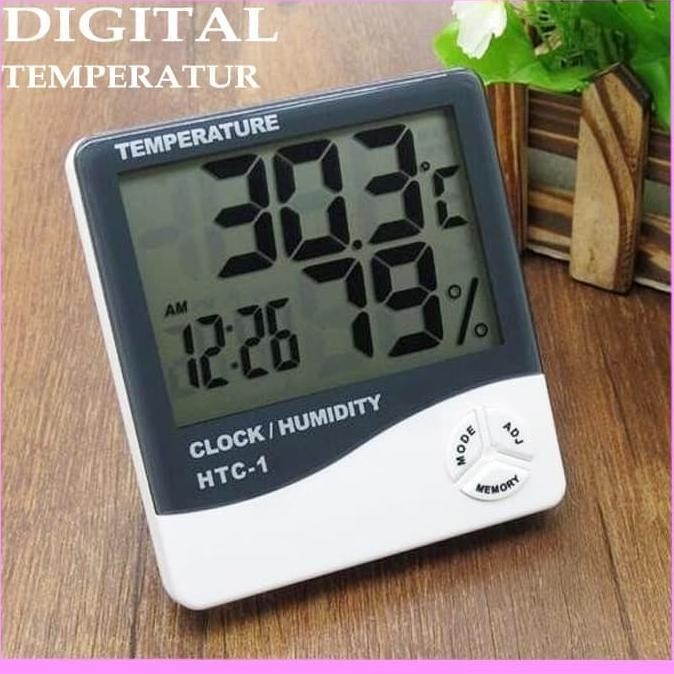 

TERSEDIA HTC-1 HYGROMETER KELEMBABAN SUHU DAN TERMOMETER / TEMPERATURE DIGITAL