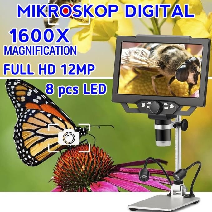 Mikroskop Digital Microscope 1600X 12MP Meterk G1600