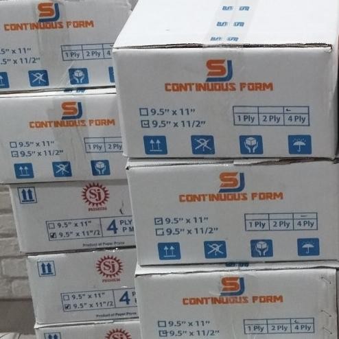 

TERBARU - Kertas Continuous Form 2 ply 4 ply 9.5 x 11 SJ