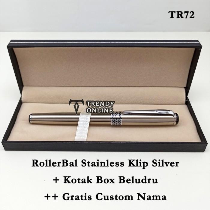 

Pulpen Exclusif Roller Ball Tr72 Dan Box, Free Cetak Nama Custom
