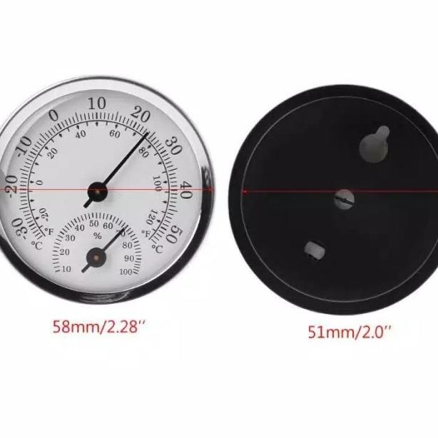 Termometer Higrometer Analog Thermometer Hygrometer Hudity Meter