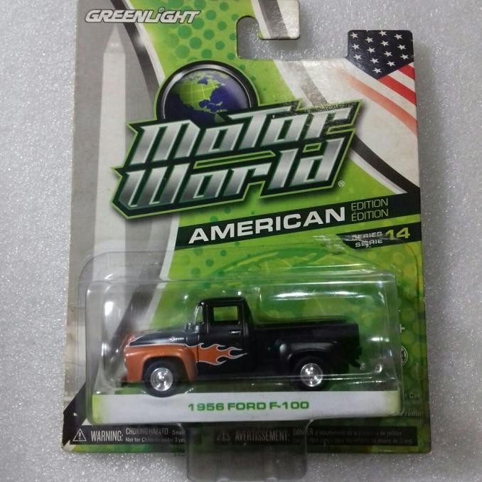 Greenlight Motor World 1956 Ford F-100. American Edition. Anggap Loose