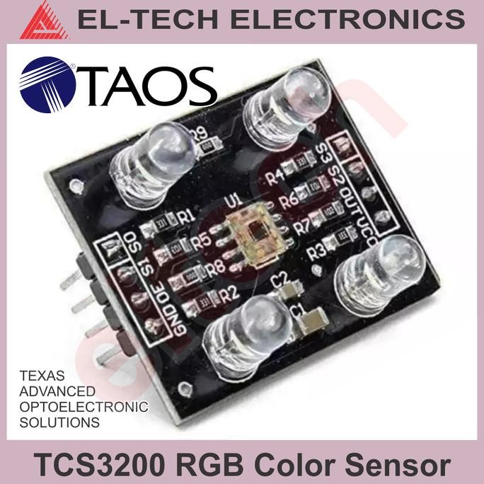 Tcs3200 Tcs 3200 Tcs230 Tcs 230 Color Colour Warna Rgb Sensor Recognit Restock