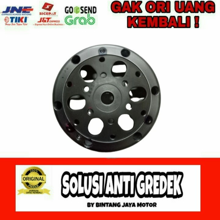 Mangkok kampas ganda mio j / mio m3 racing custom by BJM