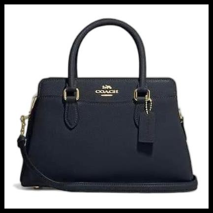 Tas Ch297 Mini Darcie Carryall In Black Crossgrain Leather
