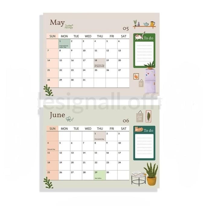 

Kalender 2024 Meja Duduk Aesthetic Spiral Hm Original Dan Terpercaya