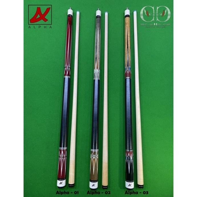 JT24 ALPHA CUE (STIK BILLIARD) BEST SELLER