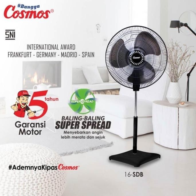 

TERSEDIA KIPAS ANGIN COSMOS 16-SDB STAND FAN GARANSI MOTOR 5 TAHUN