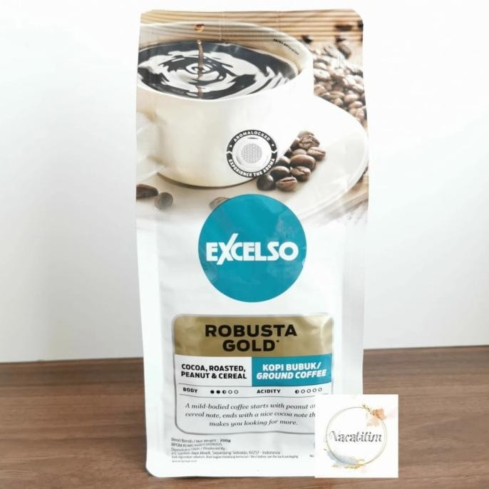 

BRG BARU KOPI EXCELSO ROBUSTA GOLD 200GR