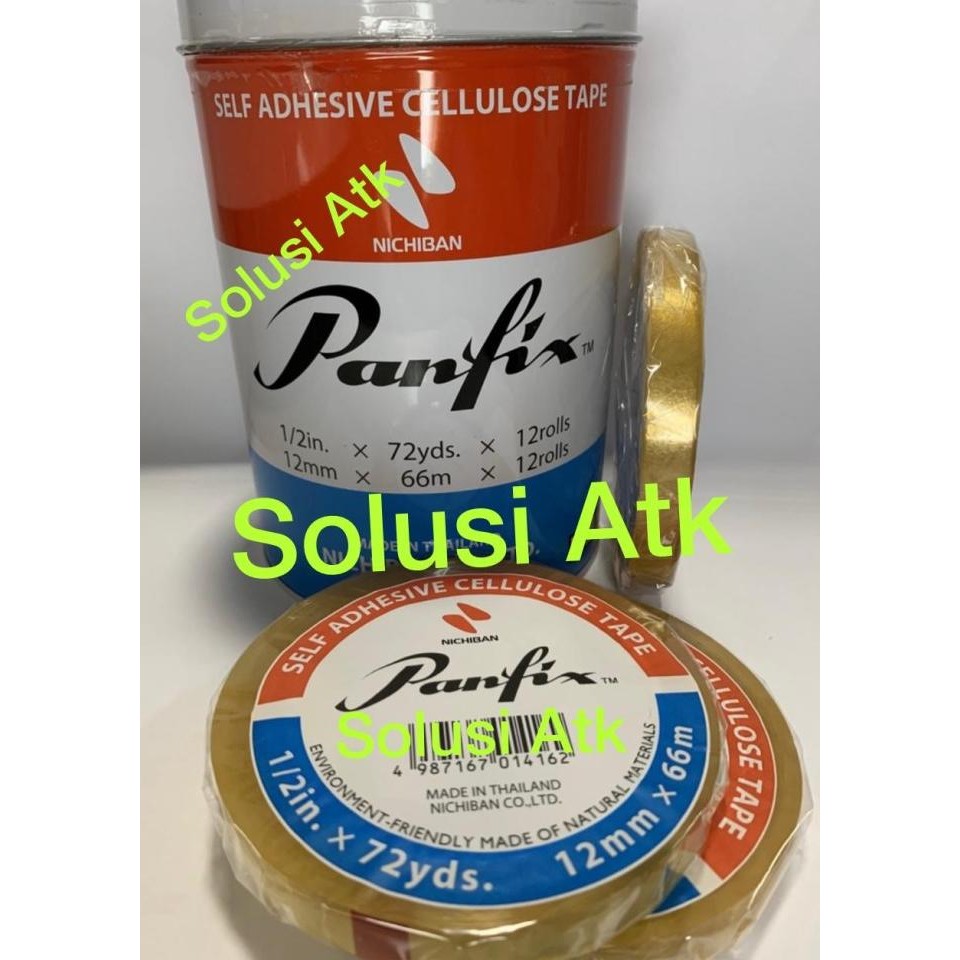 

TERMURAH - isolasi panfix 1/2 inch x 72 yard