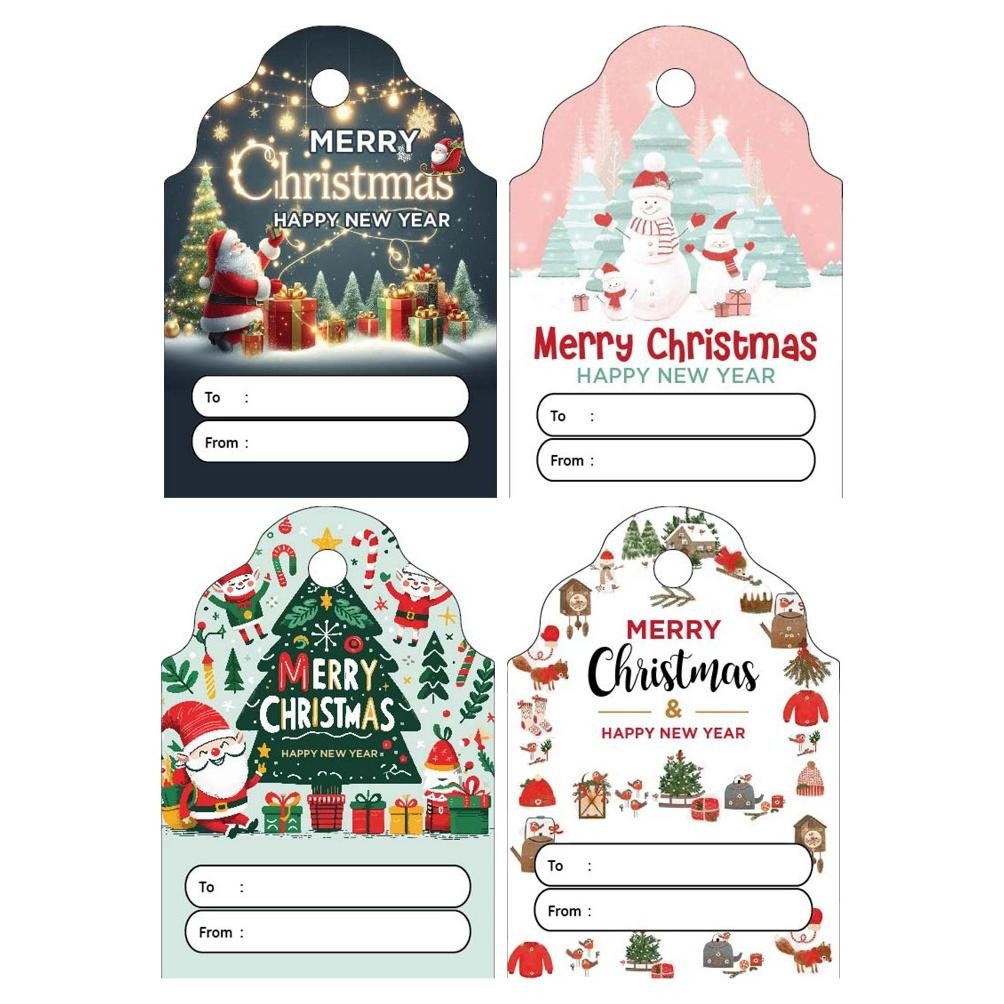 25 Pcs Hang Tag Natal / Hang Tag Merry Christmas Stc