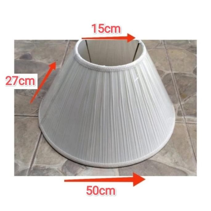 TERMURAH - Topi lampu meja/lampu gantung kap lampu meja/hias dekorasi kap lampu