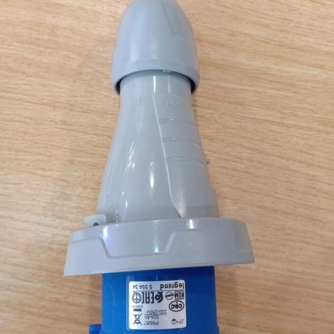 Plug Legrand 32A 3Pin Ip67 555434 Stop Kontak Legrand  Ready