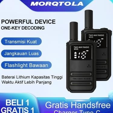 Dim Morqtola M8 Walkie Talkie Ht Jarak Jauh 10Km 10. Mah Handy Talkie 2 Unit Ht Kualitas Jepang