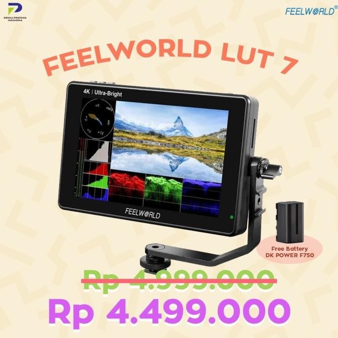 HARGA DISC - Feelworld LUT 7 Monitor 7" HDMI