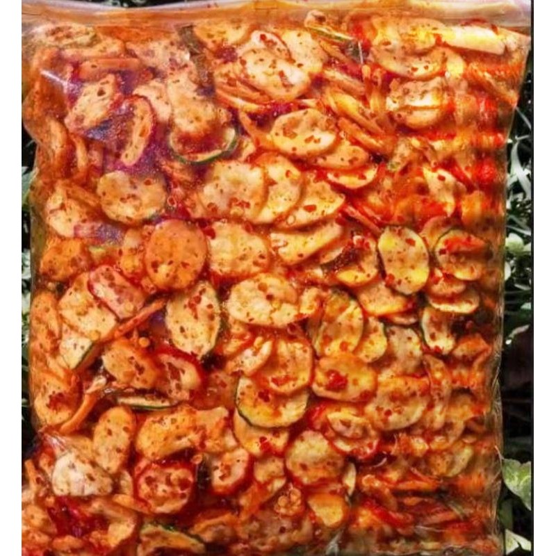 

kerupuk seblak bawang pedas daun jeruk 1kg