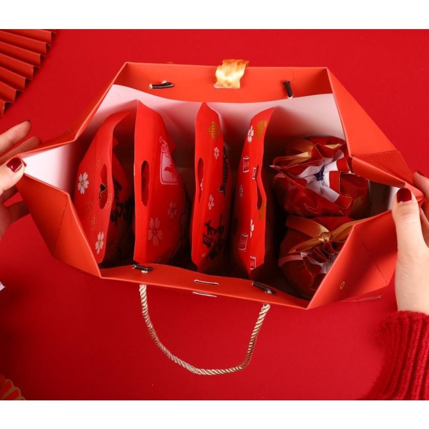 Paperbag Imlek 2024 / Hamper Box Souvenier Imlek/ Box Imlek 2024