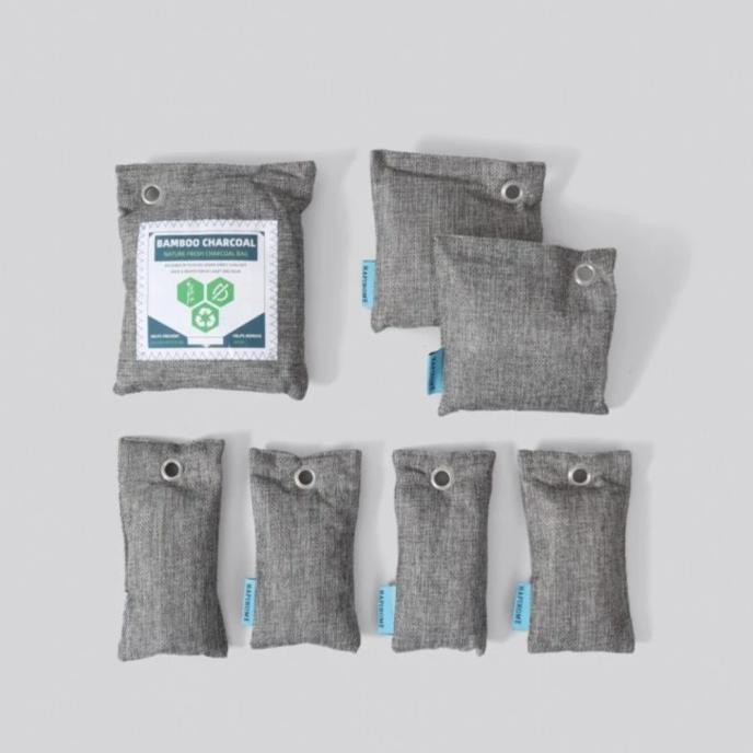 HapiHome Bamboo Charcoal Air Purifying  Bag | Penghilang Penyerap Bau