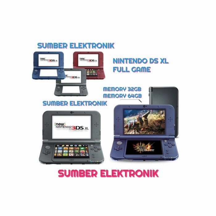 NINTENDO DS 3DS XL. FULL.GAME