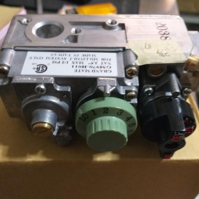 gas valve deep fryer getra