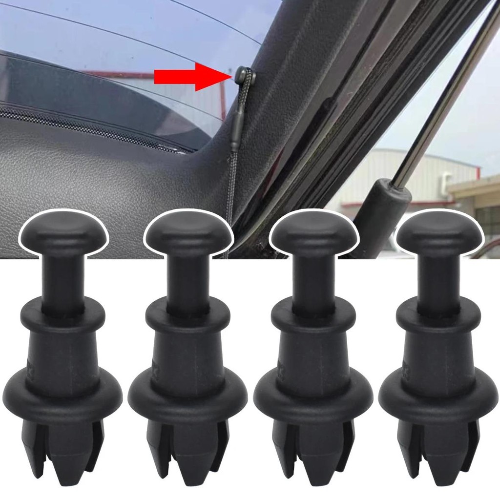 

2/4pcs for skoda citigo fabia nj kamiq karoq octavia 5e rapid superb scala parcel shelf string clips holder pivot 1m6867574a