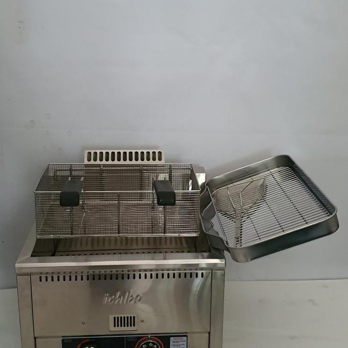 Gas Deep Fryer Suhu Automatis Penggorengan Gas