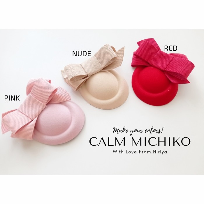 Calm Michiko Hat Bando Anak Headband Nylon Bayi Bandana Topi