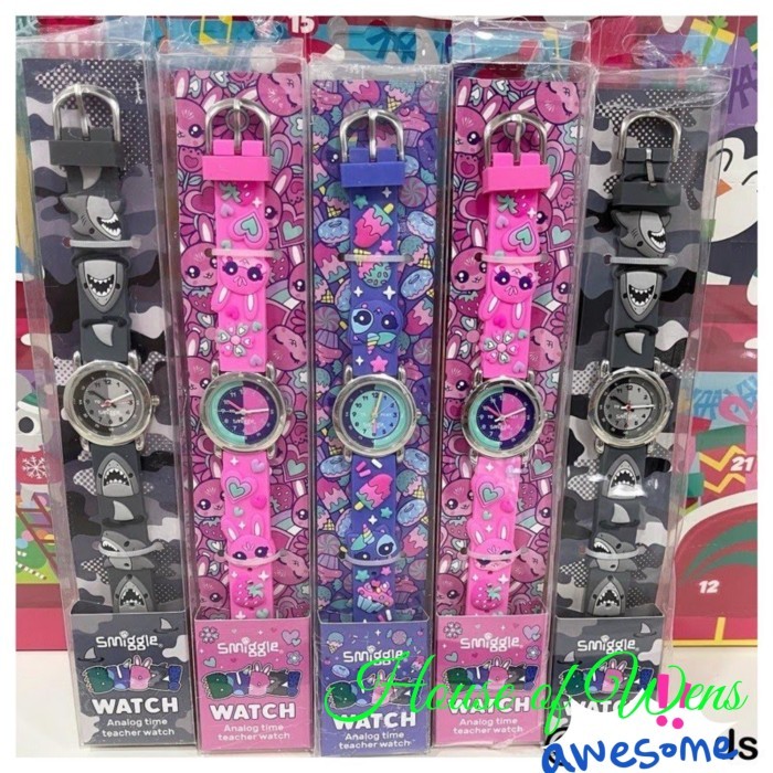 SMIGGLE BUDZ WATCH ORIGINAL - JAM TANGAN SMIGGLE