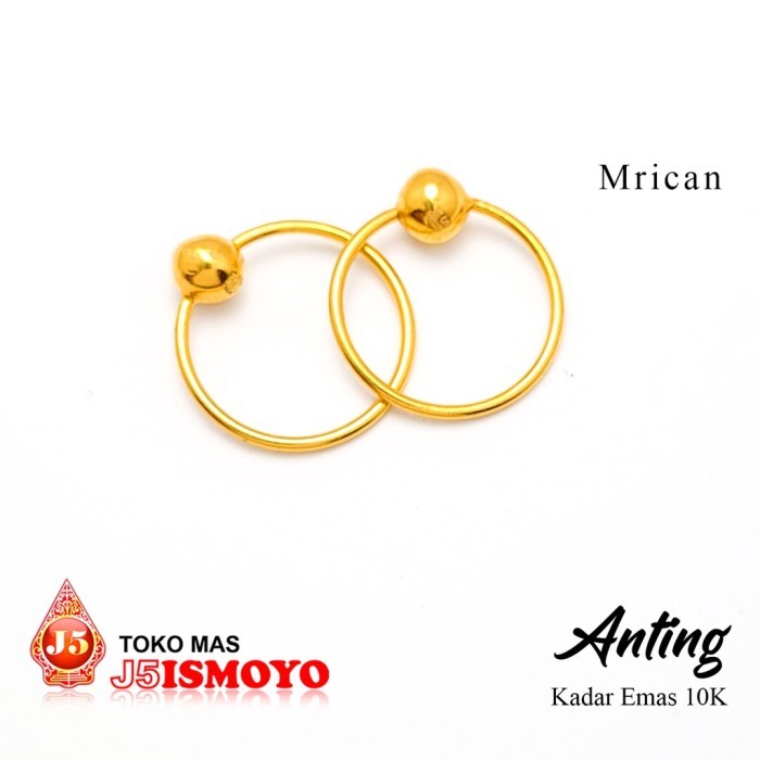 Anting Emas Mrican Baby 10K J5 Ismoyo