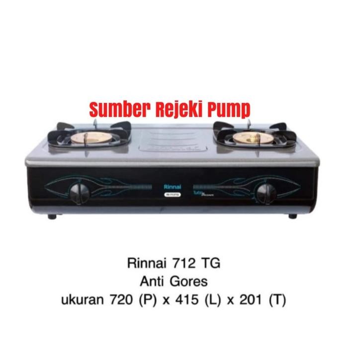 Rinnai Kompor Gas RI-712 TG/RI-712TG