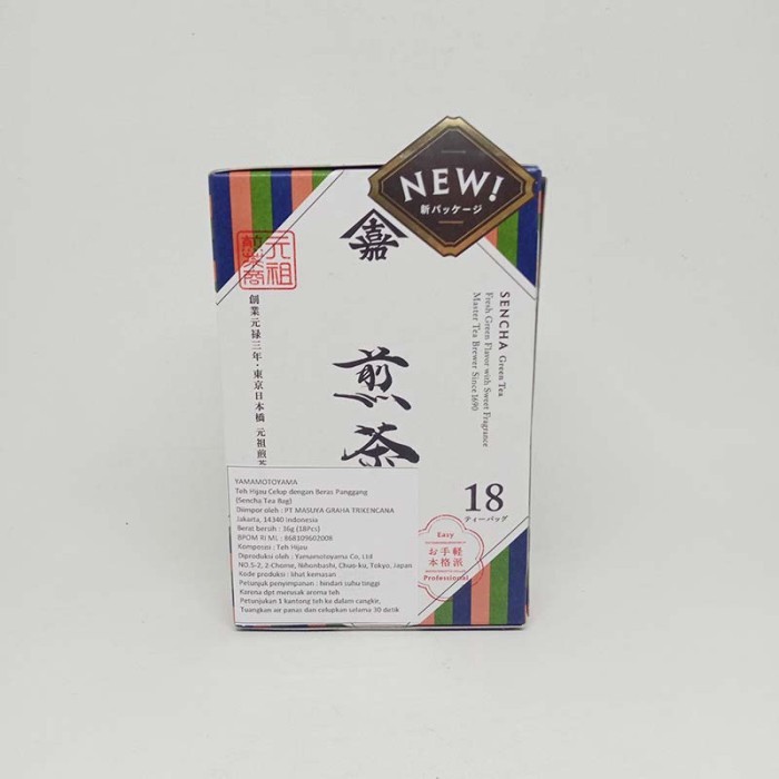 

MURAH YAMAMOTOYAMA SENCHA TEA BAG 18'S 56.7 G