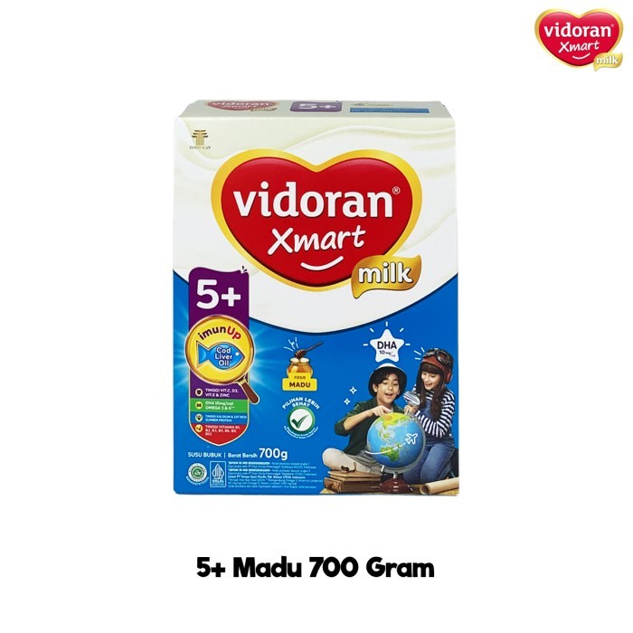 

DISKON Vidoran Xmart Milk 1+ 3+ 5+ Kemasan 700gr / 925gr Susu Pertumbuhan