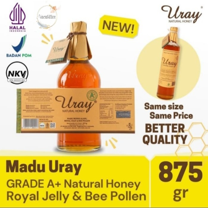 

MURAH MADU URAY NATURAL HONEY 875GR