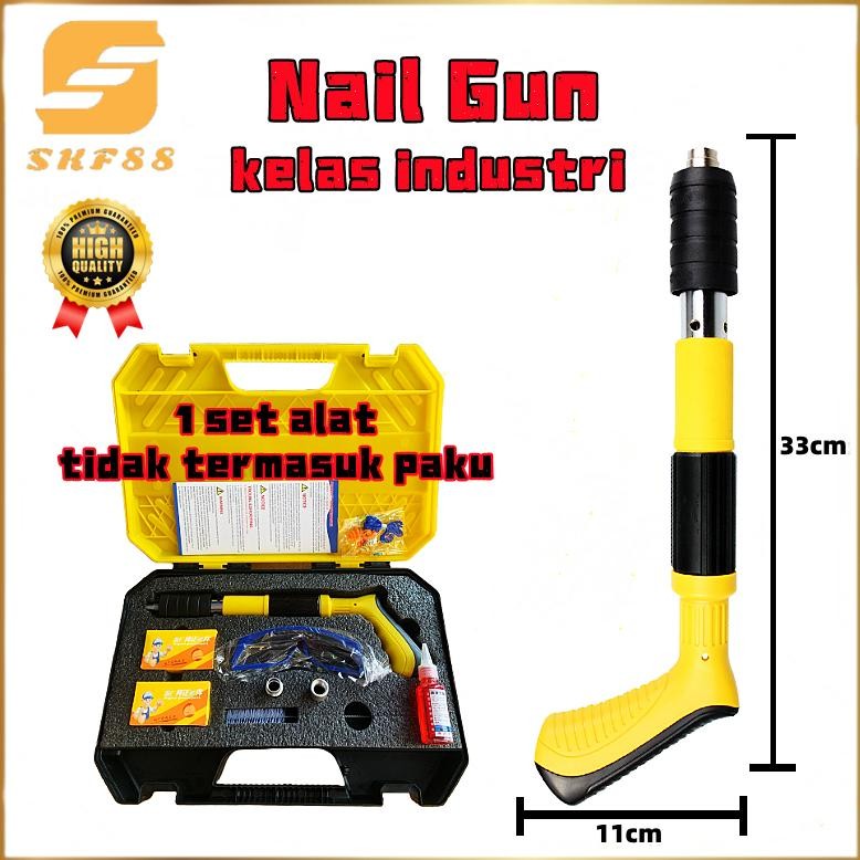 Alat paku tembak beton / Nail gun / nails guns rivet tool / mesin paku rivet / paku tembak manual / 