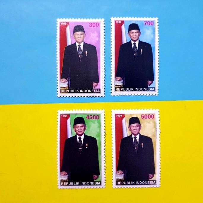 

Perangko/Prangko Indonesia I-545. 1998. Presiden B.J. Habibie Original Dan Terpercaya