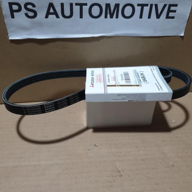 TALI KIPAS / FAN BELT MITSUBISHI KUDA 1.6 4PK880 ORIGINAL MD340460 READY